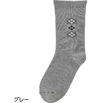 紳士足首ゆったり名前の書けるソックス 24～26cm 38912シリーズ - ケアファッション