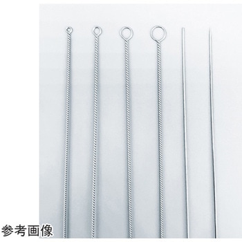 ステンレスループ・細柄付(ステンレスエーゼ)全長270mm 10本入 - ステム
