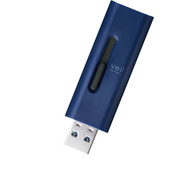 Mf Slu3016gbu Usbメモリ Usb3 2 Gen1 高速データ転送 スライド式 キャップなし ストラップホール付 エレコム 16gb ブルー Mf Slu3016gbu 通販モノタロウ 63987185
