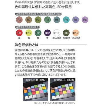 AC100V/1(クランプ式/高演色LED EA761XDシリーズ エスコ