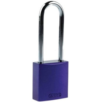 Abus 安全用南京錠 パドロック アルミ、スチール 紫 ABUS