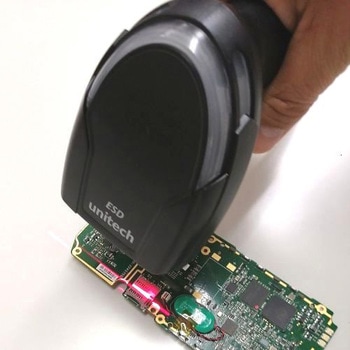 MS851B ESD ESD対応Bluetooth通信接続ワイヤレスレーザースキャナ クレードル付 USB接続モデル unitech