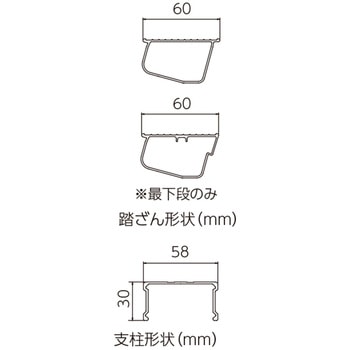 可搬式作業台 デューク DUK - 長谷川工業