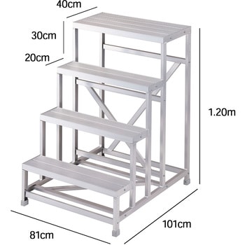 組立作業台 DB ライトステップ 長谷川工業