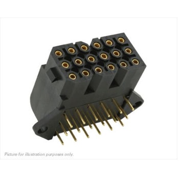 基板接続用ソケット 12 極 5.08mm 4 列 PCBマウント SOURIAU