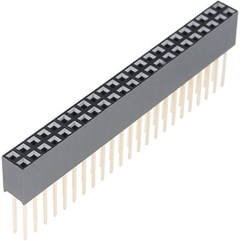 Stackable Header - 2x23 Pin Female - SPARKFUN