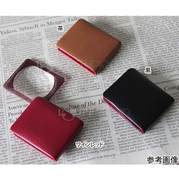 本革製 ポケットルーペ 3倍 I.L.K(池田レンズ工業)