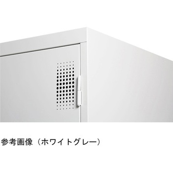 TLKスタンダードロッカー シリンダー錠 ブラック TLK-Sシリーズ アズワン