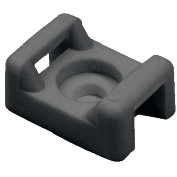 結束バンドベース 長さ 21.8mm 幅 15.5 mm 黒 1袋 15000個入 ヘラマンタイトン(タイトン)