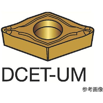 コロターン107 旋削用ポジチップ(130)1セット(10個入) DCET11T302UMシリーズ サンドビック