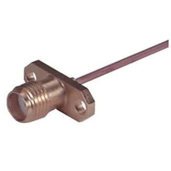 同軸コネクタ ジャック フランジマウント HUBER & SUHNER