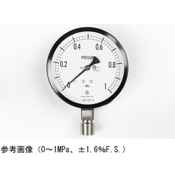 普通形圧力計(Φ100)立形A枠 AE20-193シリーズ 長野計器