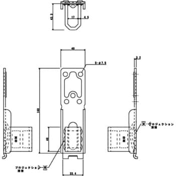 2×4用ビスどめホールダウンHi タナカ 2×4金物 【通販モノタロウ】