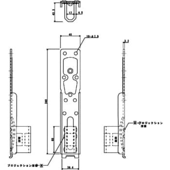 AC2H3600 2×4用ビスどめホールダウンHi 1個 タナカ 【通販サイトMonotaRO】