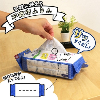激落ちくんさっと使える不織布ふきん LEC(レック)