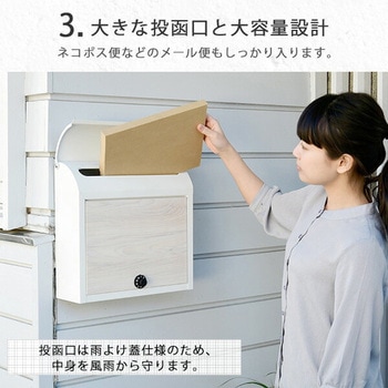 やま様❤️おまとめ専用ページです。12/25まで♡ 壁付け 郵便ポスト YAMAZEN(山善) 戸建住宅用ポスト 【通販