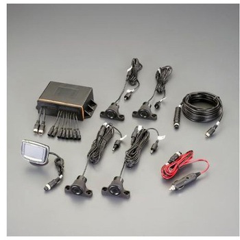 DC12/24V バックセンサー アズワン