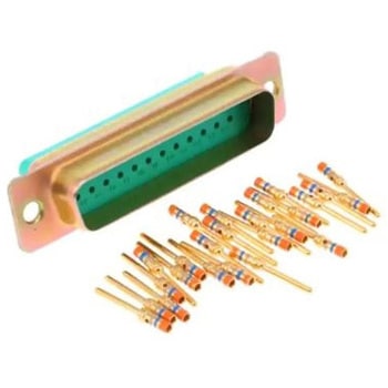 D-subコネクタ 25極 オス パネルマウント AMPHENOL