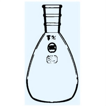 前田フラスコ(平底)白 019シリーズ 日本理化学器械(NRK)