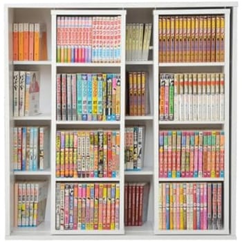 スライド式本棚 CRSS-9090（WL） 未開封品 CRSS-9090(WL) スライド本棚 YAMAZEN(山善) ウォルナット(木目