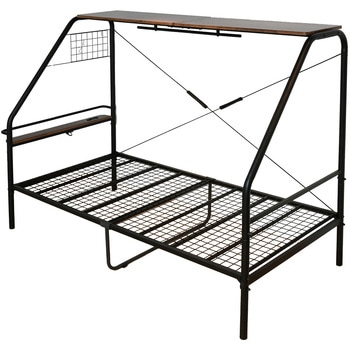 宮付き ベッドフレーム コンセント付き YAMAZEN(山善)