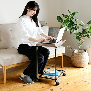 サイドテーブル キャスター付き YAMAZEN(山善)