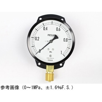 普通形圧力計(Φ100)立形C枠 耐振用 AE20-841シリーズ 長野計器