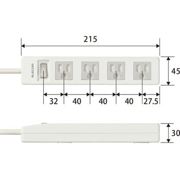 電源タップ 4個口 3P マグネット付き 一括スイッチ付 LED付 電源タップ 4個口 3P マグネット付き 一括スイッチ付 LED付