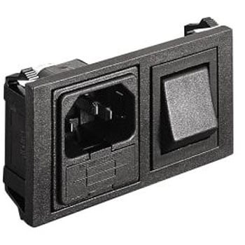 IECコネクタ オス スナップイン 10A 5 x 20mm 1箱 100個入 BULGIN