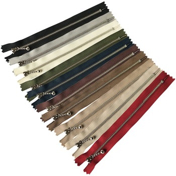 玉付ファスナーシルバー YKK