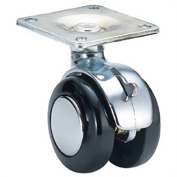 双輪キャスター Φ40 MY4シリーズ - 東海キャスター