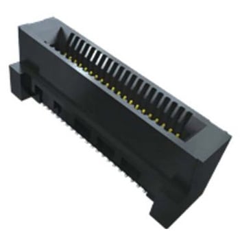 HSEC8 0.8mmピッチ 10極 1列 垂直 SMT メス カードエッジコネクタ 1セット 84個入 - SAMTEC