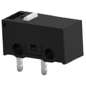 スナップ式マイクロスイッチ プランジャーピン PCB 1袋 5個入 TE Connectivity Japan(旧:TYCOELECTRONICS(タイコエレクトロニクス))