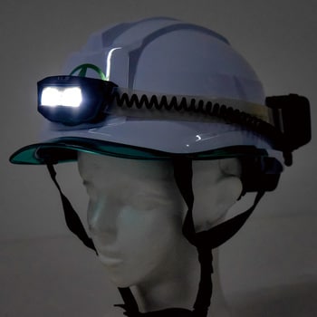 充電式LEDセンサーヘッドライトファン付 日動工業 ヘッドライト本体 