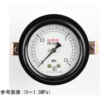 密閉型圧力計(60Φ)埋込形D枠(取付金具) BA15-123シリーズ 長野計器