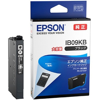 IB09KB 純正インクカートリッジ EPSON IB09 電卓 EPSON 64062645