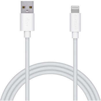 Lightningケーブル A-Lightning データ通信 充電 RoHS指令準拠 USB ライトニング スマートフォン タブレット エレコム