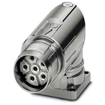 丸型コネクタ 6極 M23 前面取り付け フエニックス・コンタクト