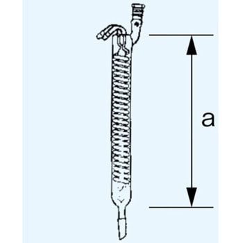 冷却器 ジムロート型 上部15 下部15 4109シリーズ 日本理化学器械(NRK)
