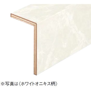 ハピアフロア石目柄 玄関造作材 L型框 艶消し仕上 特殊加工化粧シート 大建工業