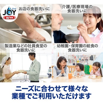 【大容量】ジョイW除菌 食器用洗剤 業務用 詰め替え 4L P&Gプロフェッショナル P&G