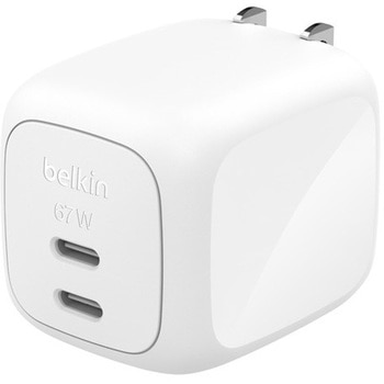 Belkin Cubic Charger 67W 2ポート 小型充電器 BELKIN(ベルキン)