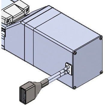 バッテリレス アブソリュートエンコーダタイプ電動アクチュエータ/マニホールドコントローラ対応  ガイド付ロッドタイプ  LE2YG□H Series SMC