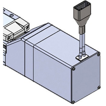 バッテリレス アブソリュートエンコーダタイプ電動アクチュエータ/マニホールドコントローラ対応  ガイド付ロッドタイプ  LE2YG□H Series SMC