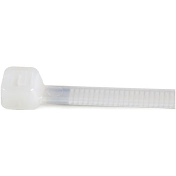 結束バンド/ナイロンケーブルタイ/1000本入りパック/ホワイト/長さ25cm/幅4mm/ケーブル束の直径68mm/引張強度22kg/UL94V-2規格認定品 StarTech.com
