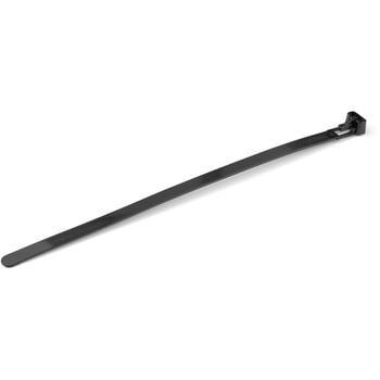 結束バンド リピートタイプ/繰り返し使えるリピートタイ/100本入りパック/ブラック/長さ20cm/幅7mm/ケーブル束の直径50mm/引張強度22kg/屋内、屋外対応/UL94V-2規格認定品 StarTech.com