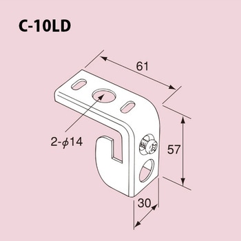 Cラック 溶融亜鉛めっき仕上げ(Zn) (後めっき仕上げ・通称 ドブめっき仕上げ) 南電機