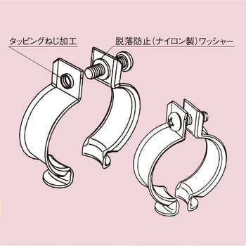 UCクリップ 電気亜鉛めっき仕上げ (ユニクロ) 南電機