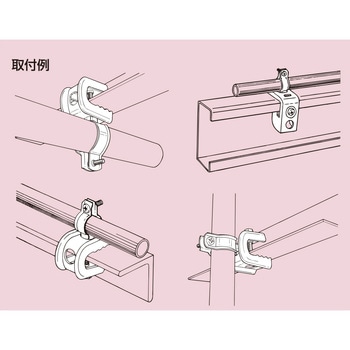 UCクリップ 電気亜鉛めっき仕上げ (ユニクロ) 南電機