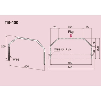 支持バー 南電機